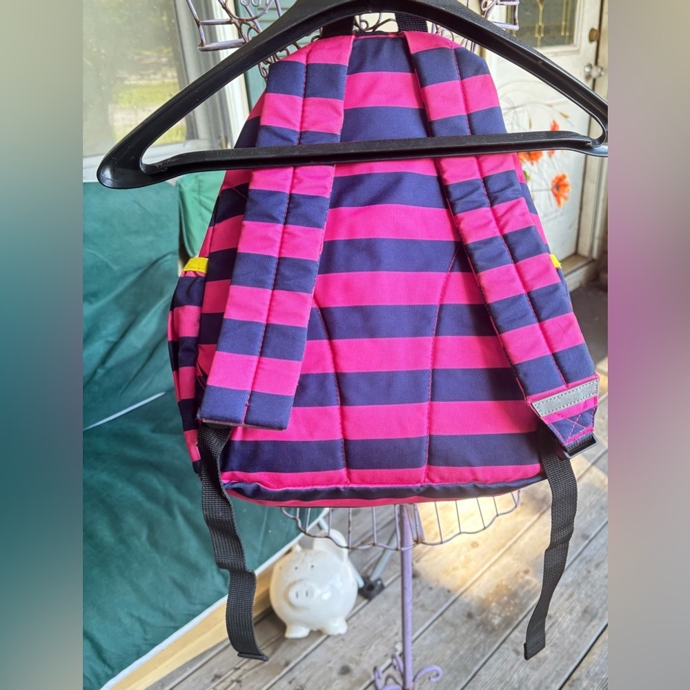Hanna Andersson Owl patched Striped Back pack - Picture 14 of 15